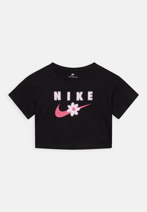 SPORT DAISY BOXY - T-shirt print - black