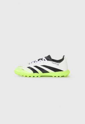 adidas Performance PREDATOR LEAGUE UNISEX - Chaussures de football sur gazon - white/core black/lucid lemon