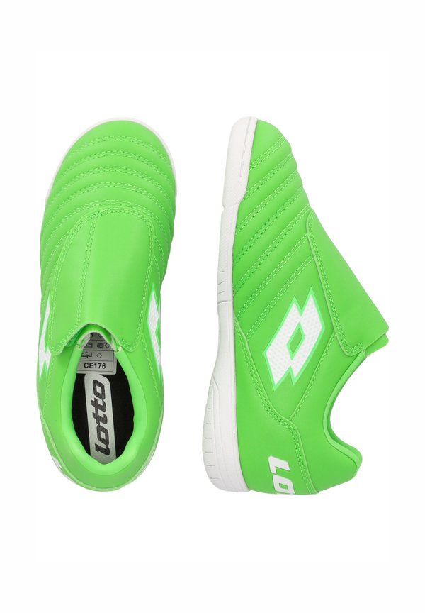 Fußballschuh Halle – groen wit