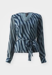 PCJALLA - Bluză - navy blazer/faded denim