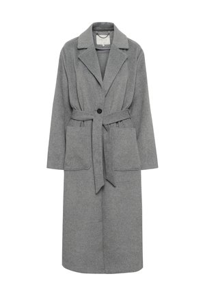 Kaffe ELONA - Trenchcoat - grey melange