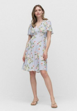 GIOVA FLORAL - Jurk - lt blue flower