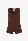 Waistcoat - dark brown