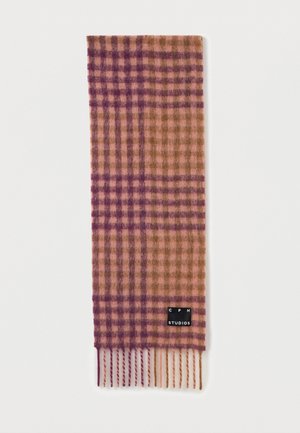 Šal - burgundy
