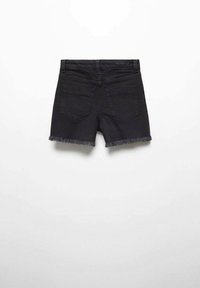 Mango Kids Kratke hlače od trapera - black denim