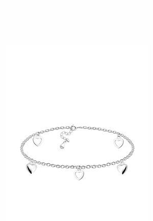 HEART - Ankelkæder - silver coloured