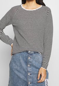 Selected Femme Strickpullover - black