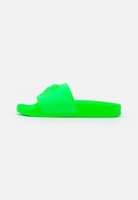 Não selecionado, fluo green