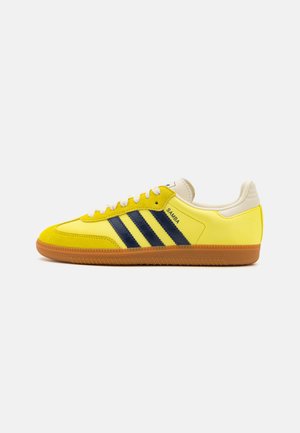 SAMBA OG - Trainers - shock yellow/night indigo/cream white