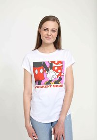 Henry Tiger MICKEY CLASSIC CURRENT MOOD - T-shirt z nadrukiem