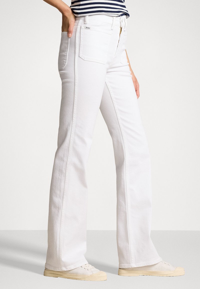 Jeans Bootcut Blanc Femme Kaporal Modèle Lola - Taille W31 (40/42) - Parfait état Occasion