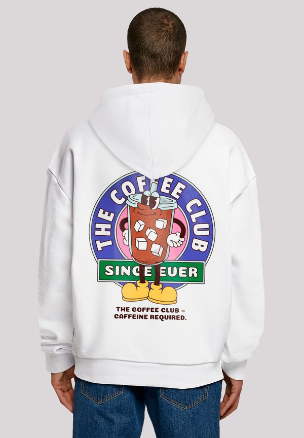 COFFEE CLUB - Kapuzenpullover - weiß