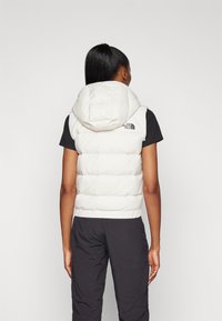 The North Face HYALITE VEST - Strukirani kaput - white dune