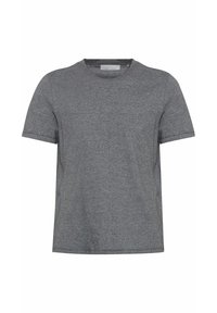 Hallit lühikeste varrukatega t-särk, mis on valmistatud pehmest puuvillamaterjalist. Omaduseks ümara kaelusega ja lõdvestatud istuvusega, puhta ja minimalistliku disainiga.