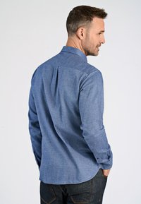 Jack's Sportswear MÉLANGE BRUSHED  - Camicia - dusty blue mel
