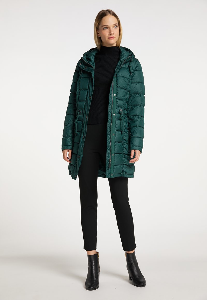 Damen Parkas | DreiMaster DREIMASTER BARADELLO Wintermantel royalgrün/grün - QC84488 Damen Parkas | DreiMaster DREIMASTER BARADELLO Wintermantel royalgrün/grün - QC84488