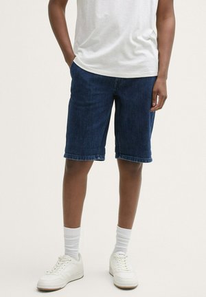 TOM TAILOR DENIM TTAEDAN Straight - Straight leg jeans - clean dark stone blue denim