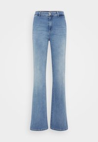 Jean flare - denim blue brow wash