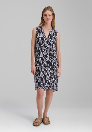TIMEZONE, PRINT - Freizeitkleid - blue leaf aop