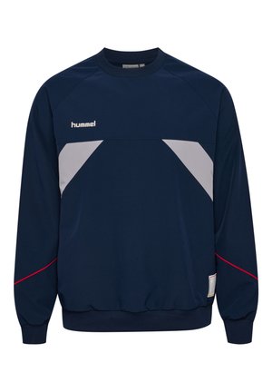 Hummel, HUMMEL HMLWORLD 26 CREW TECH - Sweatshirt - dark sapphire