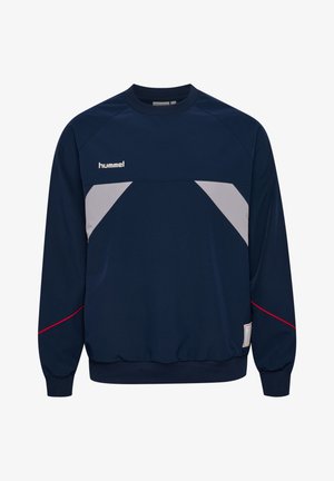Hummel, HUMMEL HMLWORLD 26 CREW TECH - Sweatshirt - dark sapphire