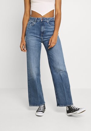 Straight leg jeans - light-blue denim