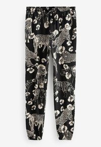 Next REGULAR FIT SET - Pyjama - black & white tiger