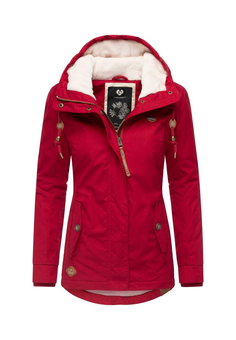 Zalando Ragwear Rote Jacke Ragwear Winterparka Herren Zalando