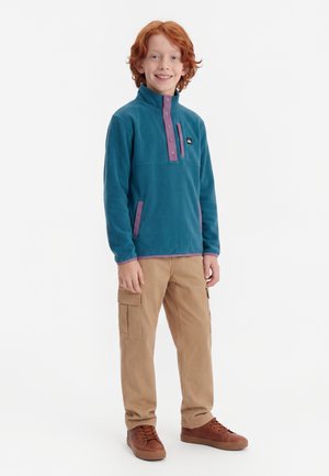 Quiksilver NO DESTINATION UNISEX - Φλις πουλόβερ - blue coral