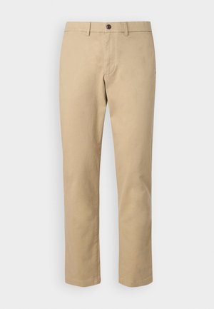 GAP SLIM PERFORMANCE STRETCH - Pantaloni chino - khaki