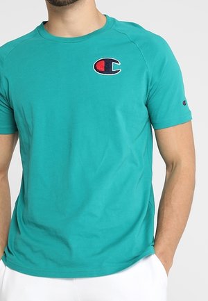 T-shirt med print - green