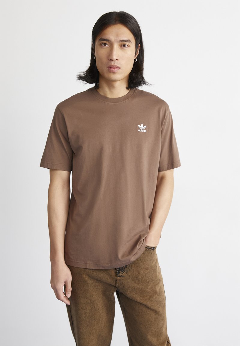 adidas Originals ESSENTIAL TEE - Základné tričko - earth strata
