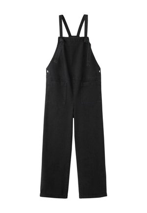 Latzhose - black denim