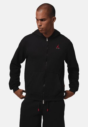 Jordan, Zip-up sweatshirt - schwarzrot