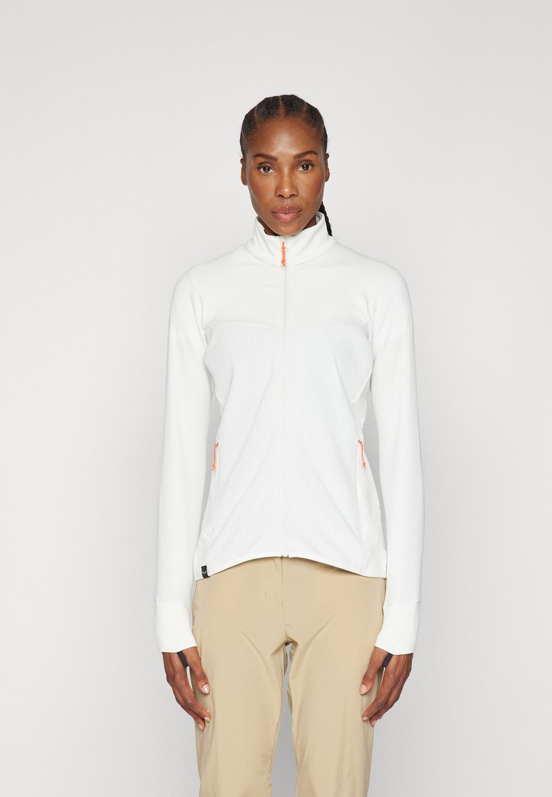 Salewa PUEZ WAFFLE JACKET - Sweatjacke - white