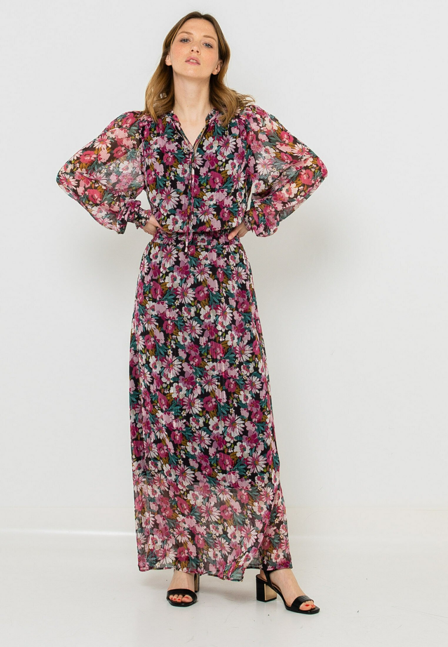 camaieu robe longue