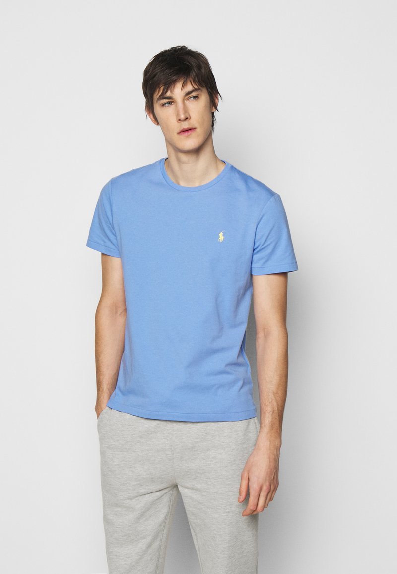 Polo Ralph Lauren CUSTOM SLIM FIT JERSEY CREWNECK T-SHIRT - T-shirt básica - cabana blue