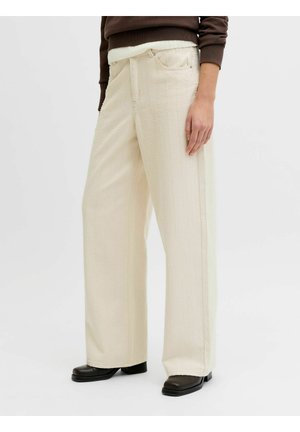 MIT WEITEM BEIN JXZOE  - Pantalones - ecru