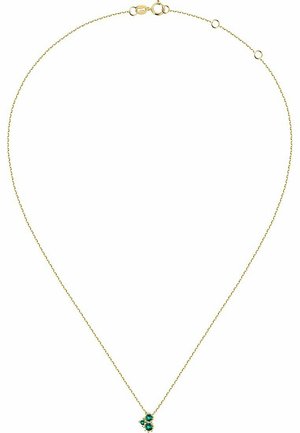 Live Diamond Collier - gelbgold grün