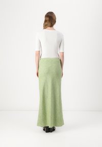 Samsøe Samsøe SAAGNETA LONG SKIRT - Gonna lunga - peridot mel