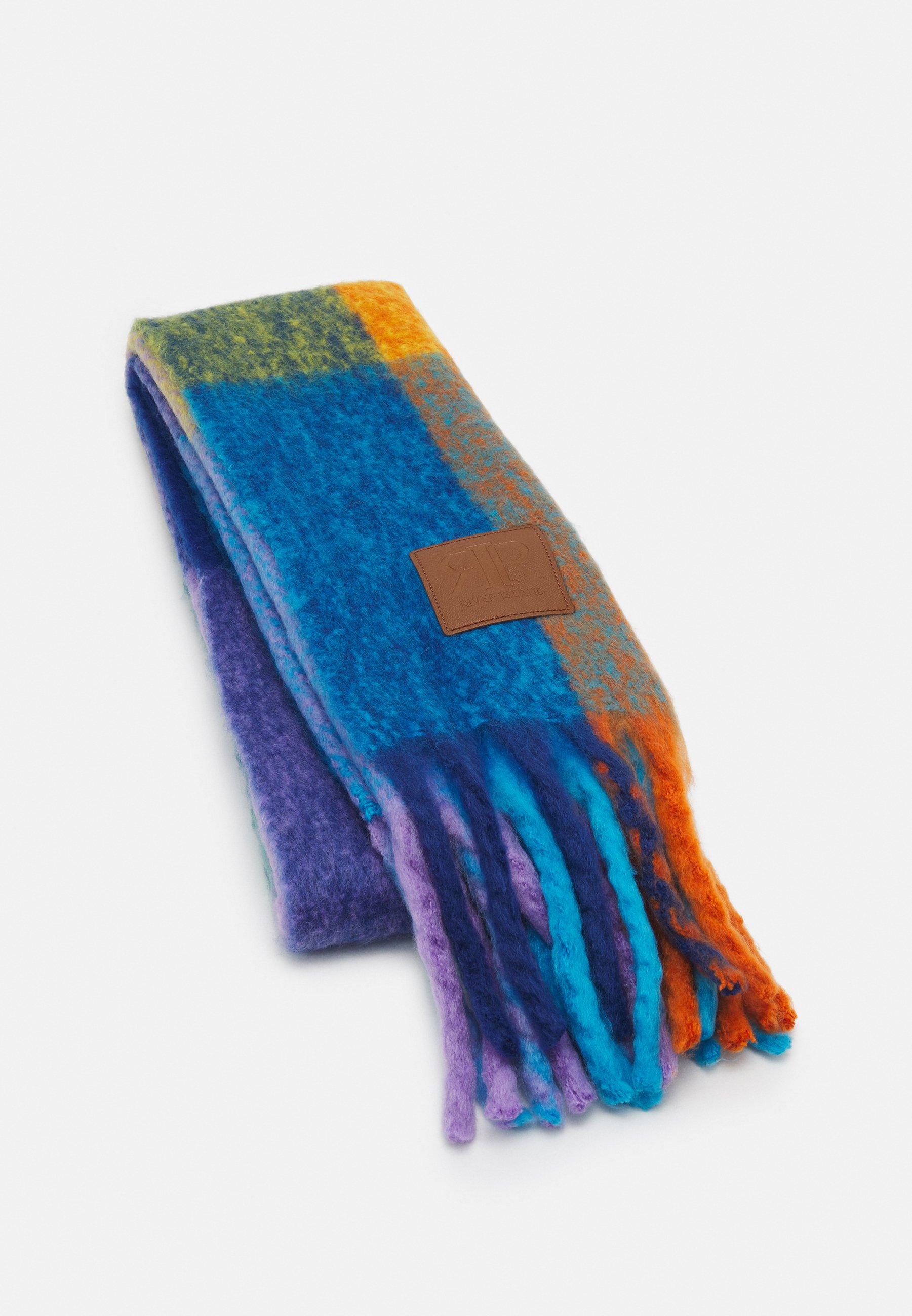 river island blue scarf