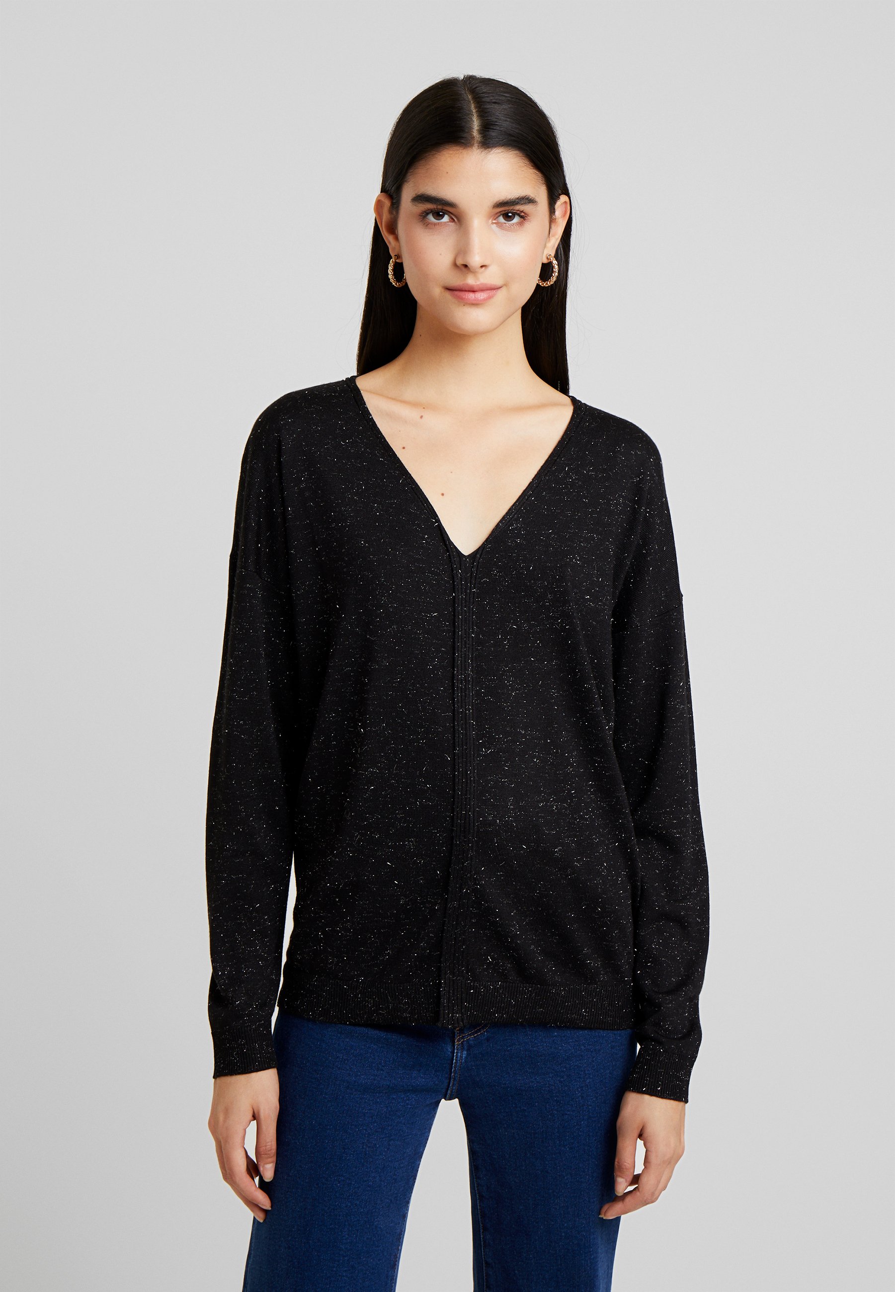 Sisley V NECK Trui black Zalando.nl Sisley Trui black Zalando.nl