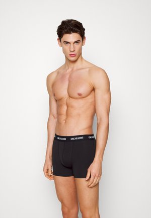 FITZ SOLID 3PACK - Boxers - black