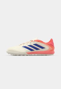 adidas Performance COPA PURE III LEAGUE TF - Fodboldstøvler til kunstgræs - off white/lucid blue/signal coral