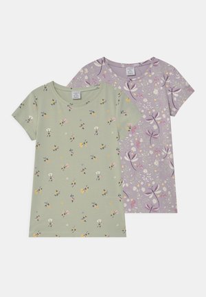 MINI 2 PACK - Triko s potiskem - light lilac