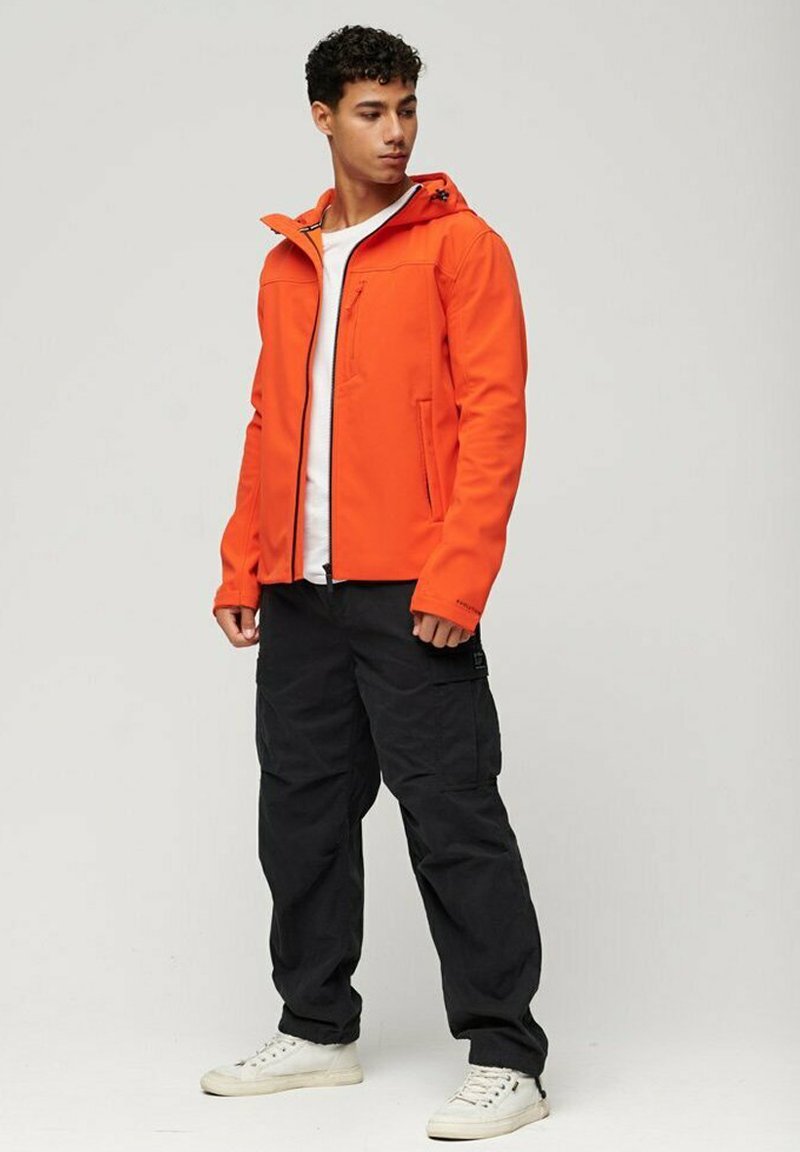 Superdry HOODED - Veste mi-saison - bold orange/orange - ZALANDO.FR