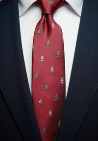 John Henric CHRISTMAS TREE SANTA - Solmio - burgundy