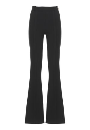 Elisabetta Franchi, PANTALONI CON LOGO - Pantalones - nero