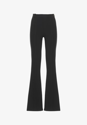 Elisabetta Franchi, PANTALONI CON LOGO - Pantalones - nero