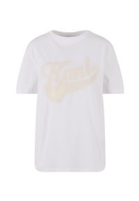 VARSITY HEART OS - T-shirt med print - white